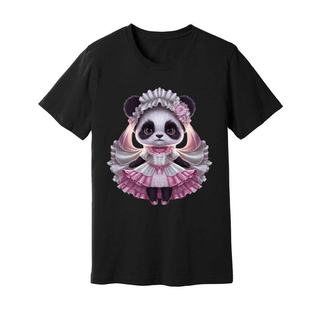 Cute Panda - Dollcore Unisex Jersey Tee