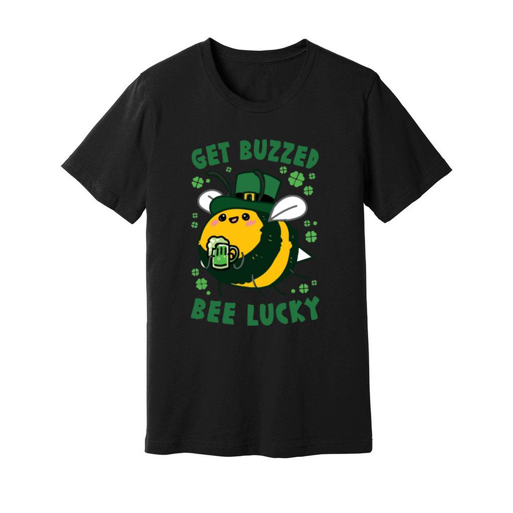 get buzzed bee lucky Unisex Jersey Tee