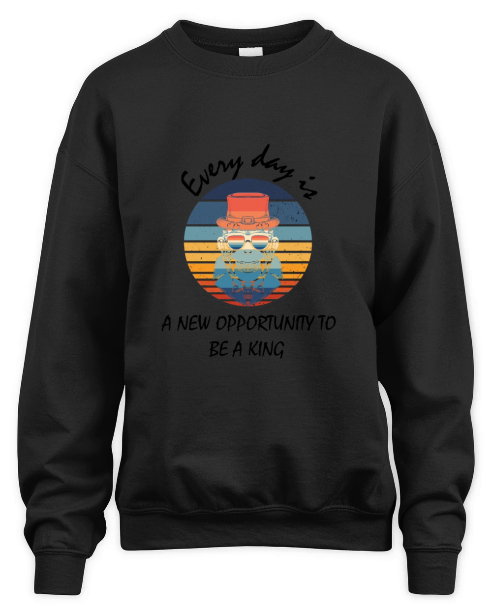 Every day is a new opportunity Unisex Premium Crewneck Sweatshirt