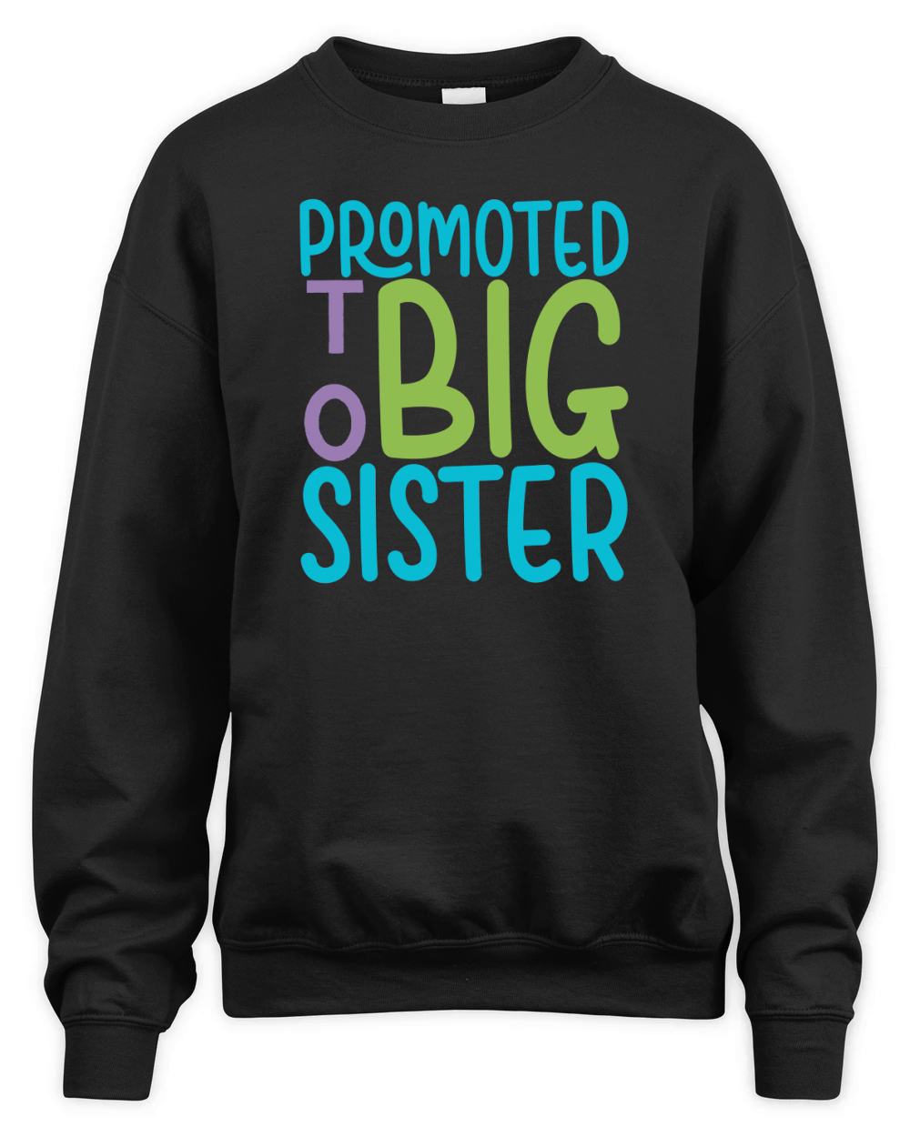 promoted to big sister Unisex Premium Crewneck Sweatshirt