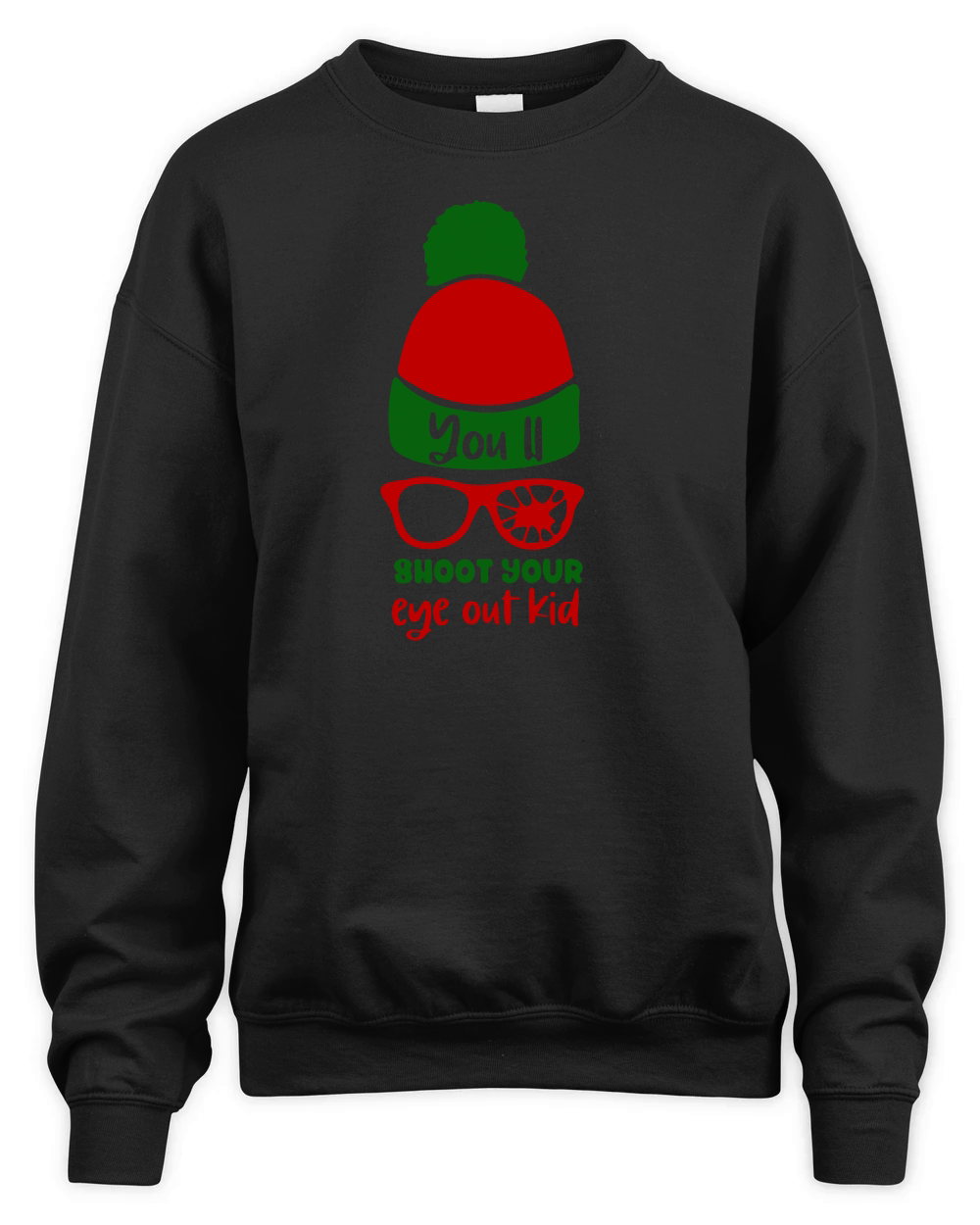 Youll shoot your eye out kid 03 Unisex Premium Crewneck Sweatshirt