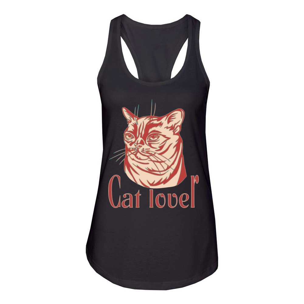 Cat Lover Women's Racerback Tank