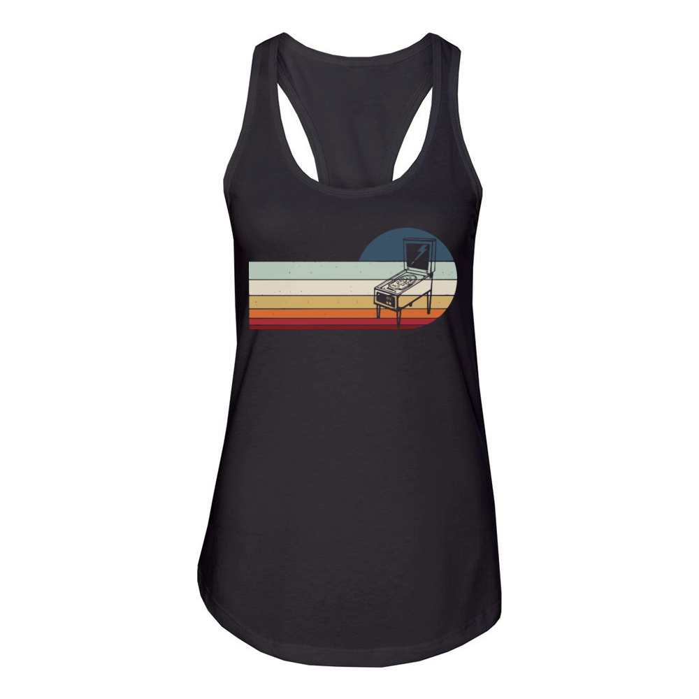 retro colorful gaming Women's Racerback Tank
