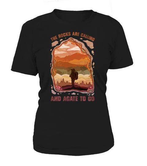 the rocks are calling adventure Women's T-Shirt