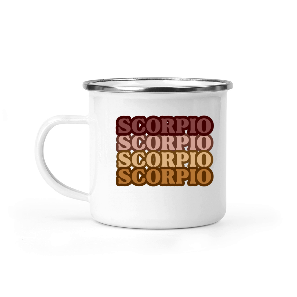 Scorpio Camping Mug
