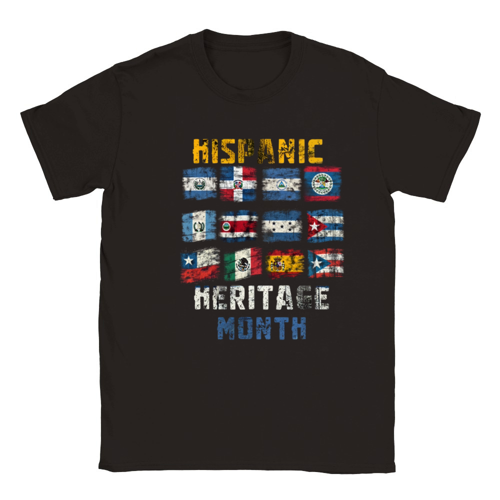 Celebrate Hispanic Heritage Month Classic Kids Crewneck T-shirt