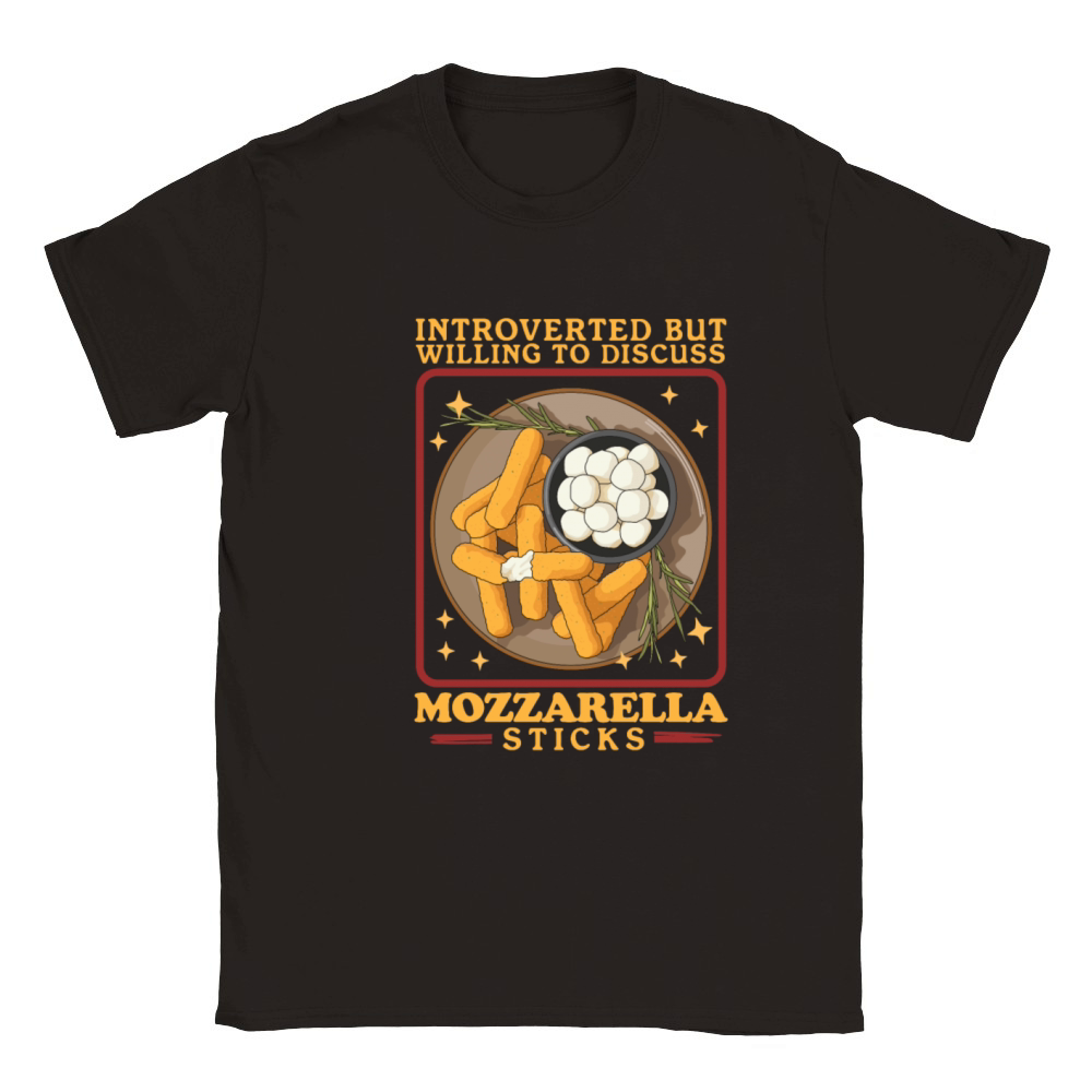 To Discuss Mozzarella Sticks Classic Kids Crewneck T-shirt