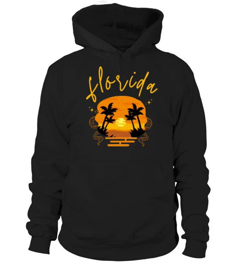 vintage florida retro Hoodie Unisex