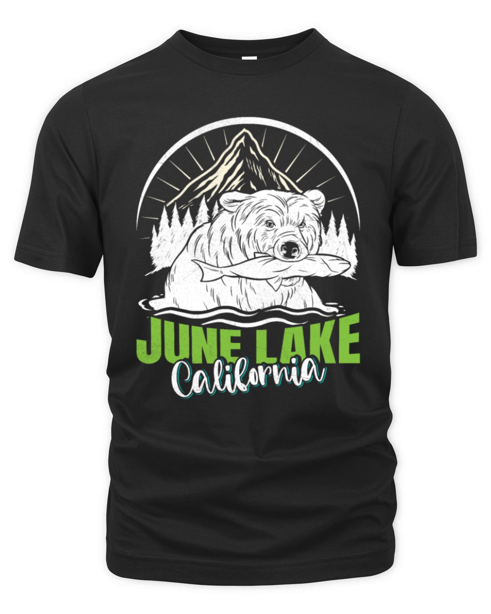 JUNE LAKE CALIFORNIA Nevada June Lake USA Organic Unisex T-shirt