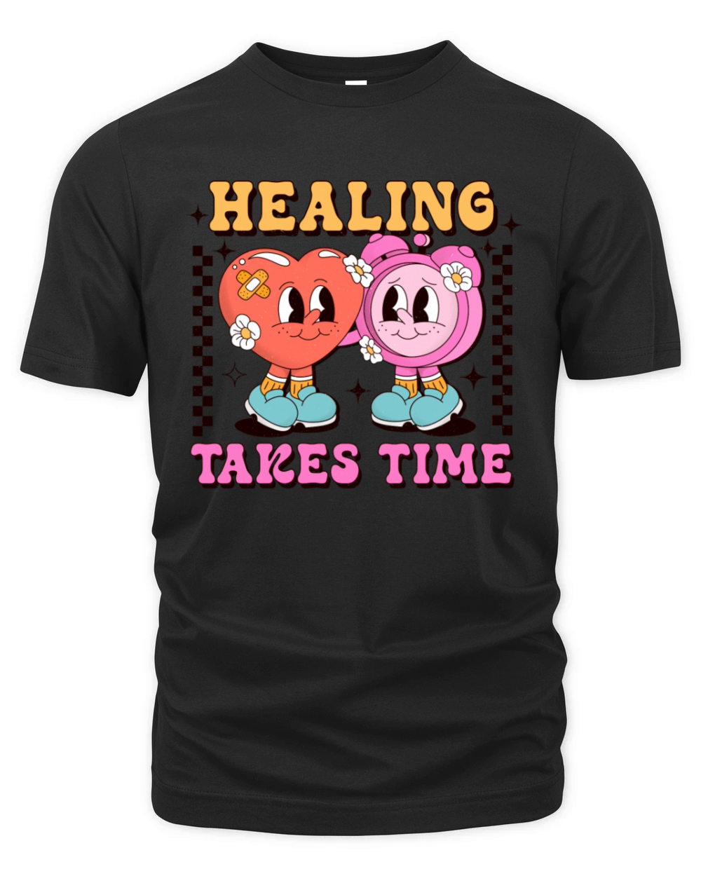 Retro Inspirational Quote Organic Unisex T-shirt