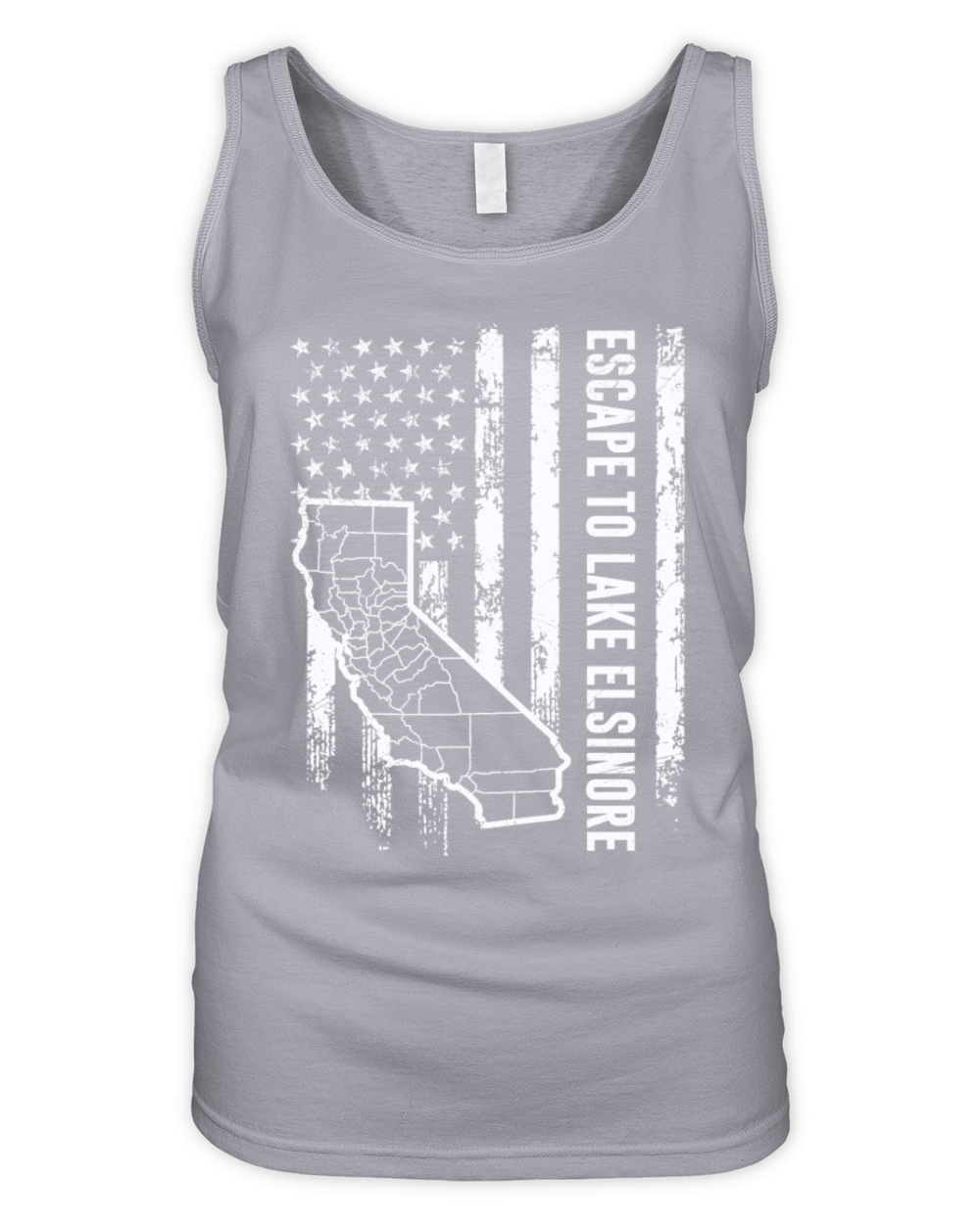 California ESCAPE TO LAKE ELSINORE Nevada Organic Women's Tank Top