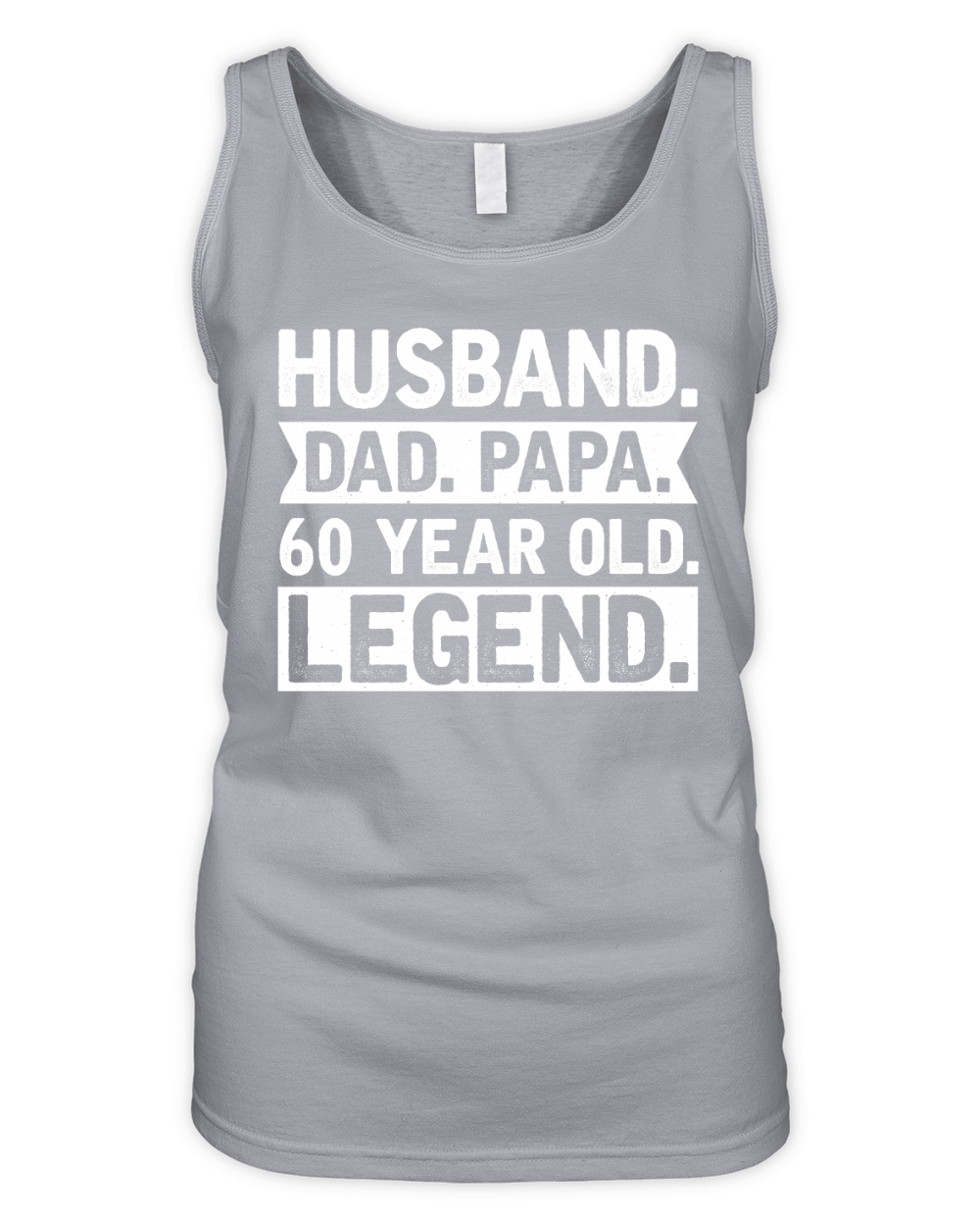 Husband Dad Papa 60 Year Old Legend Organic Women's Tank Top
