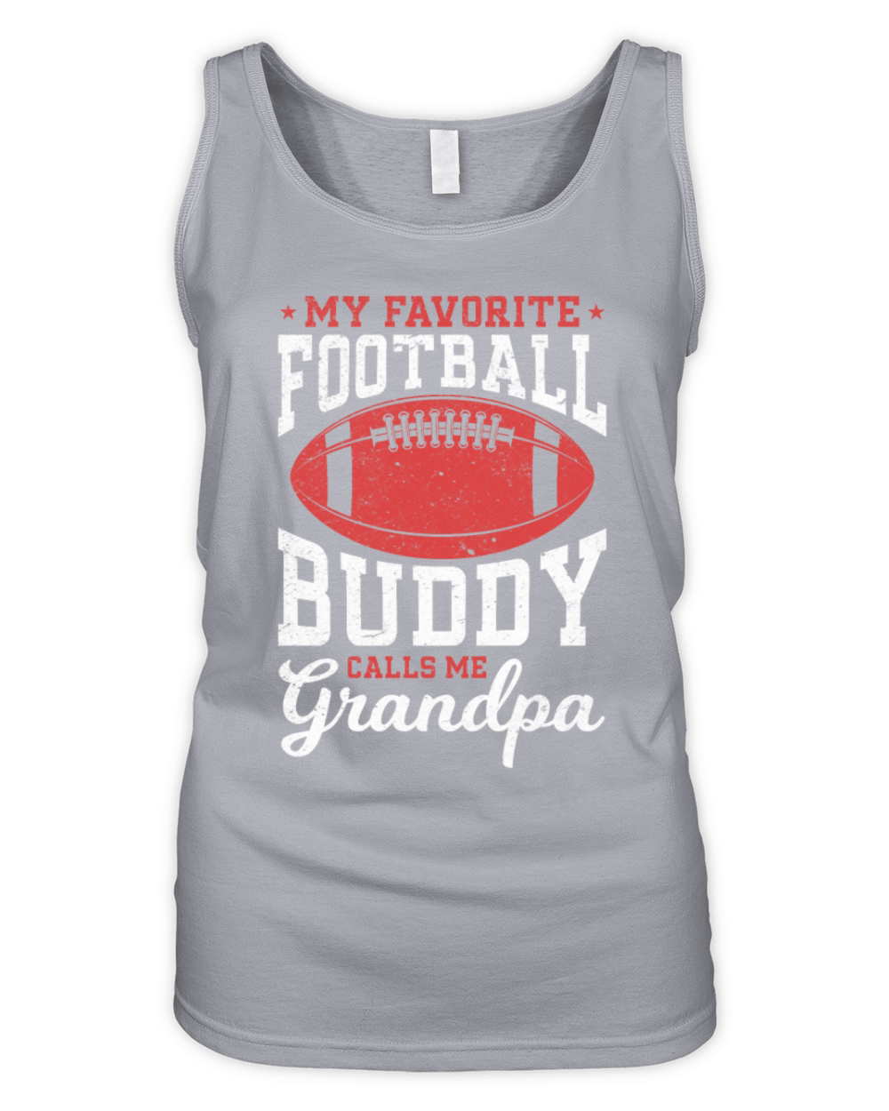 My Favorite Football Buddy calls me Grandpa Organic Women's Tank Top