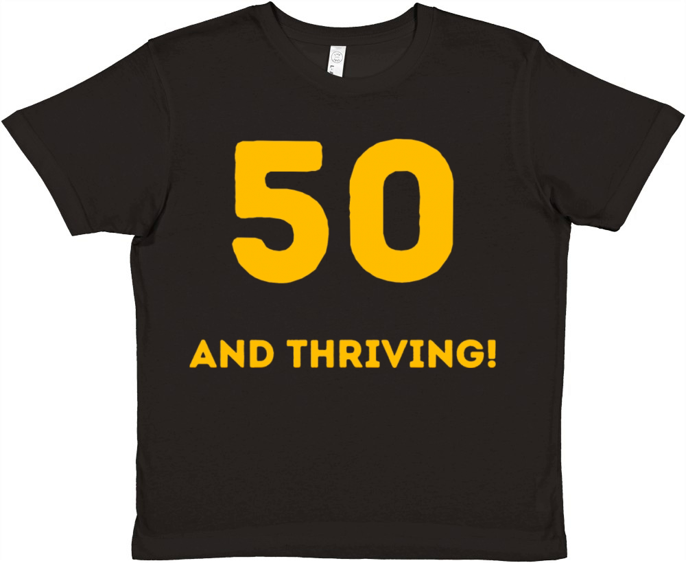 50th birthday gag Gifts Premium Kids Crewneck T-shirt
