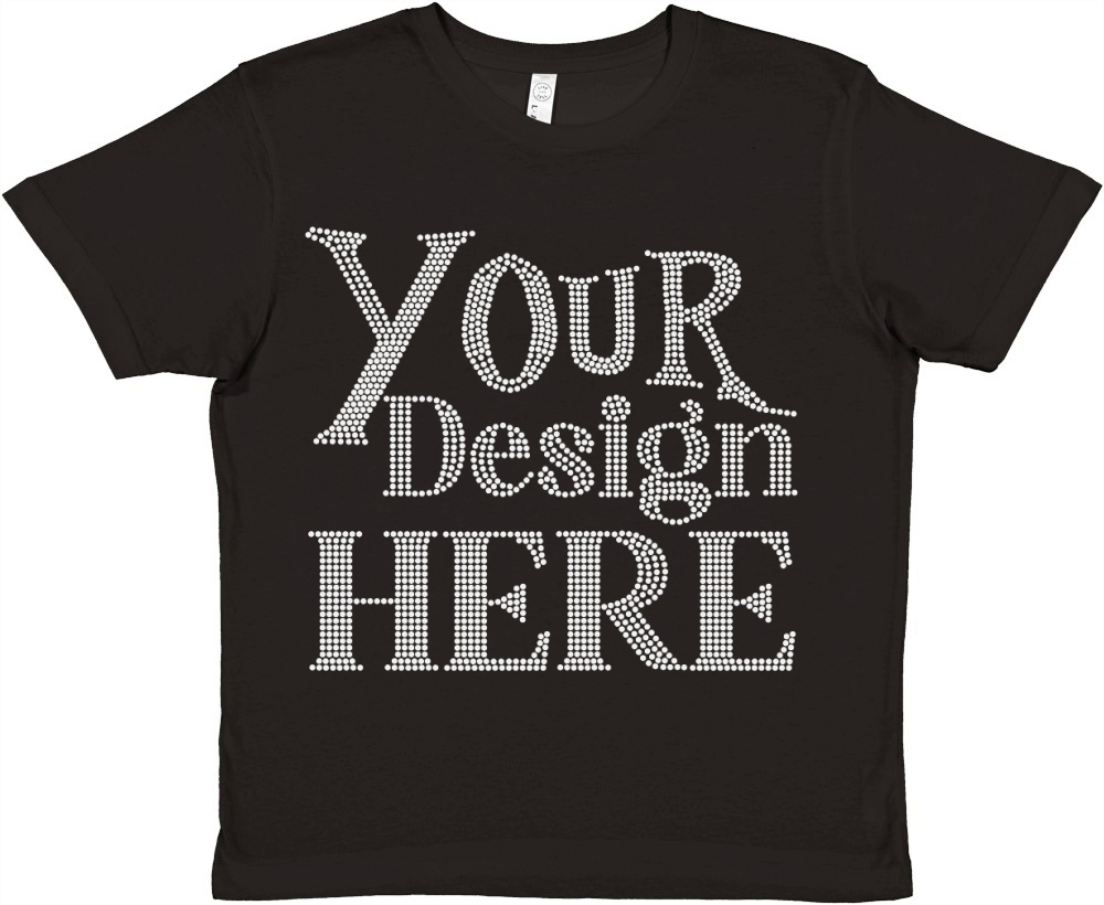 Your Design Here Premium Kids Crewneck T-shirt