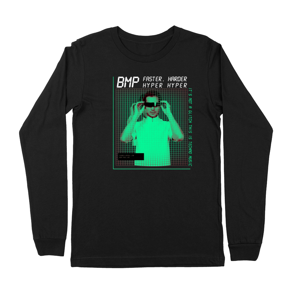 Hardcore Rave Music Raver 90s EDM DJ Rave Premium Long Sleeve
