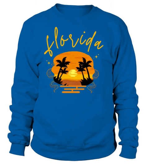 vintage florida retro Sweatshirt Unisex