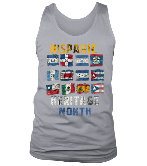 Celebrate Hispanic Heritage Month Tank Top Unisex