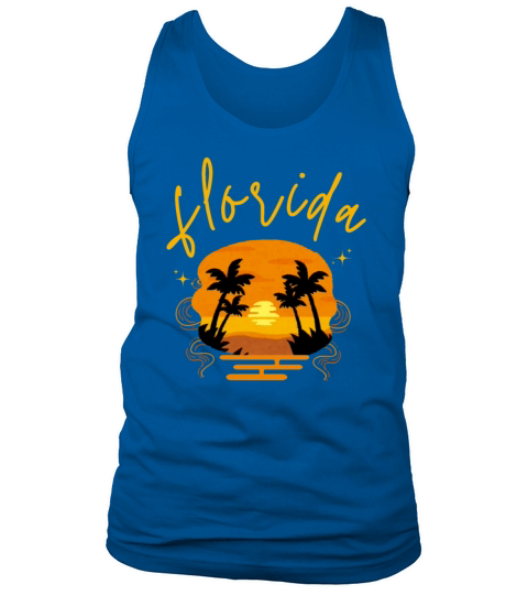 vintage florida retro Tank Top Unisex
