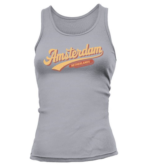 Amsterdam Netherlands Souvenir Vintage Style Tank top Woman