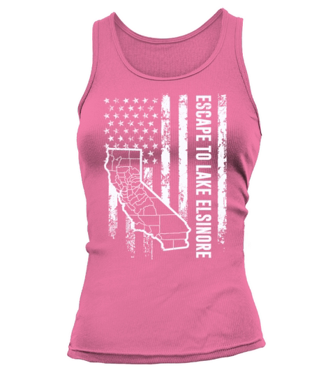 California ESCAPE TO LAKE ELSINORE Nevada Tank top Woman