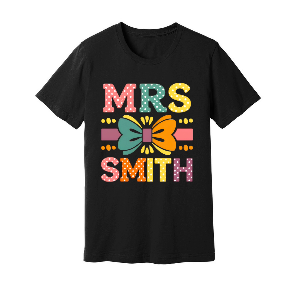 Mrs Smith Back To School Unisex Jersey Tee