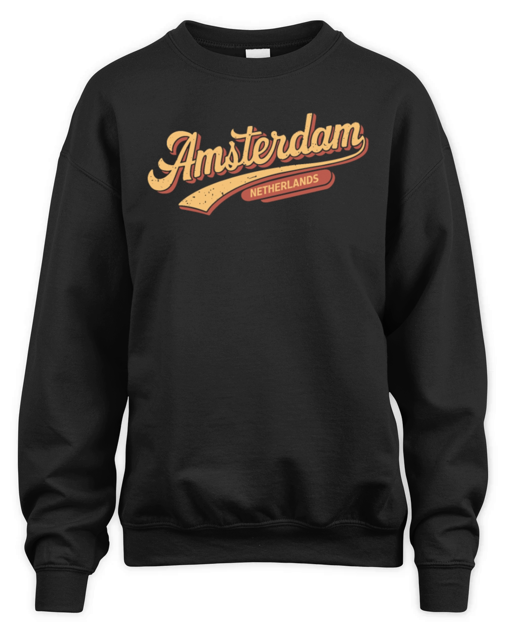 Amsterdam Netherlands Souvenir Vintage Style Unisex Premium Crewneck Sweatshirt