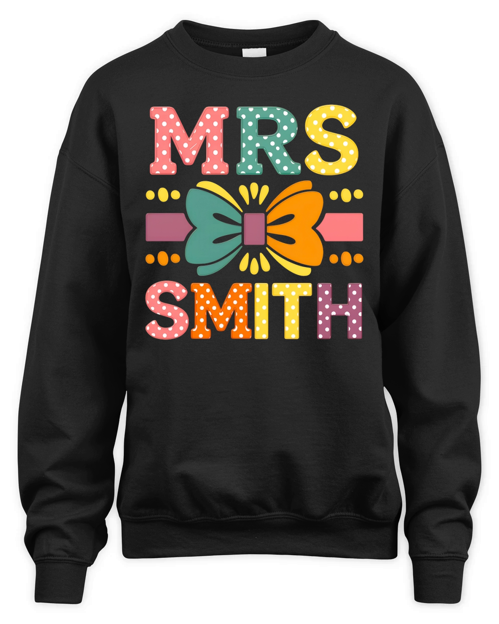 Mrs Smith Back To School Unisex Premium Crewneck Sweatshirt