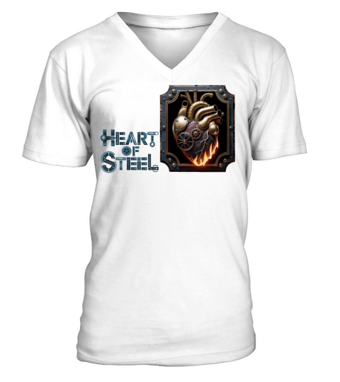 HEART OF STEEL V-Neck T-shirt