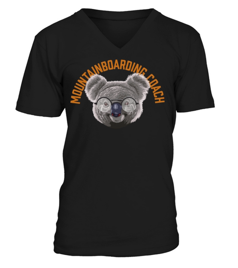 Koalified Mountainboarding Coach Dirtboarding Funn V-Neck T-shirt