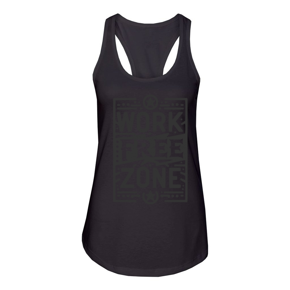 Work-Free Zone Women's Racerback Tank