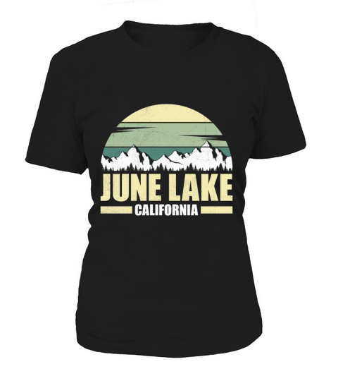 JUNE LAKE CALIFORNIA Fan Vintage Nevada June Women's T-Shirt