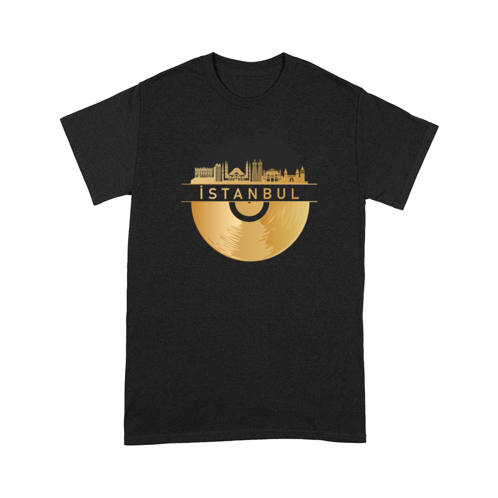 Vinyl-Record-Player Disco-Music Comfort T-shirt