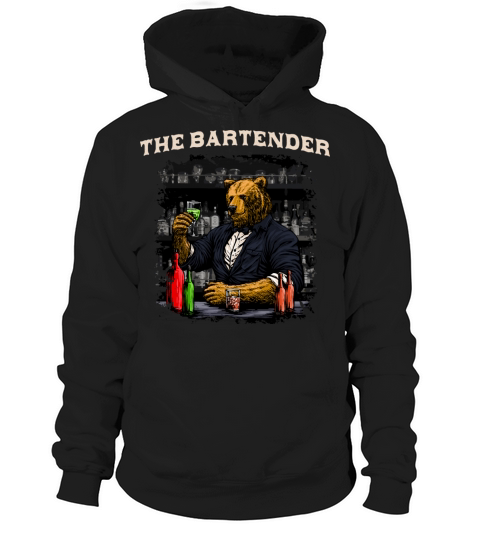 The Bartender Cocktail Bartending Tequila Mixologi Hoodie Unisex