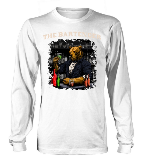 The Bartender Cocktail Bartending Tequila Mixologi Long sleeved Unisex