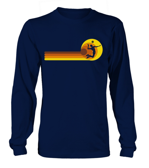 Volleyball Vintage-Volleyball volleyballs balls Long sleeved Unisex