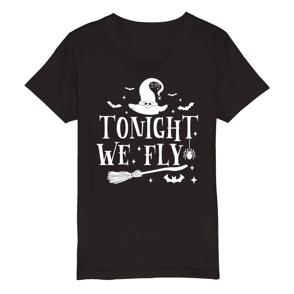 tonight we fly Organic Kids Crewneck T-shirt