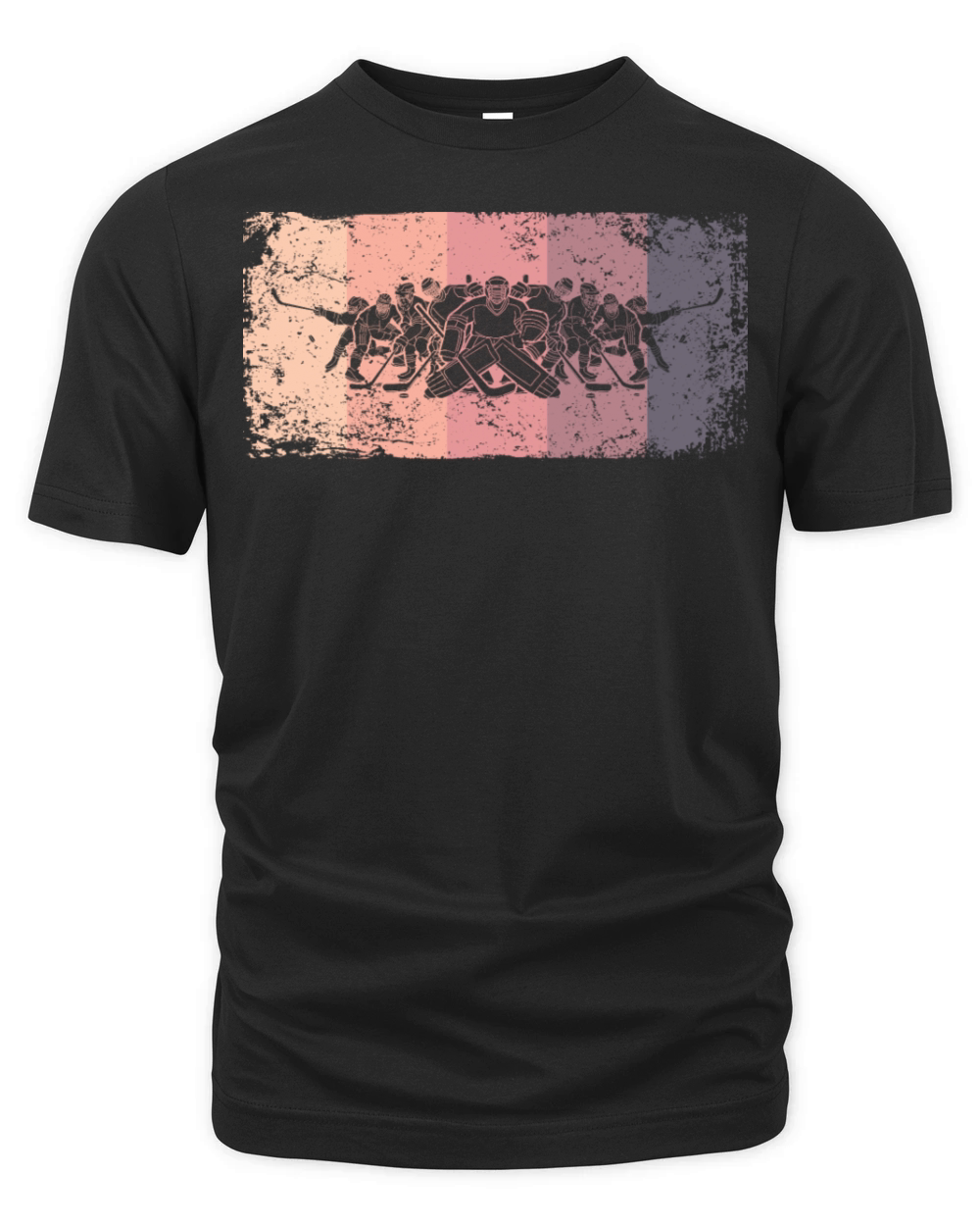 Ice Hockey Player Vintage Ice Hockey Organic Unisex T-shirt