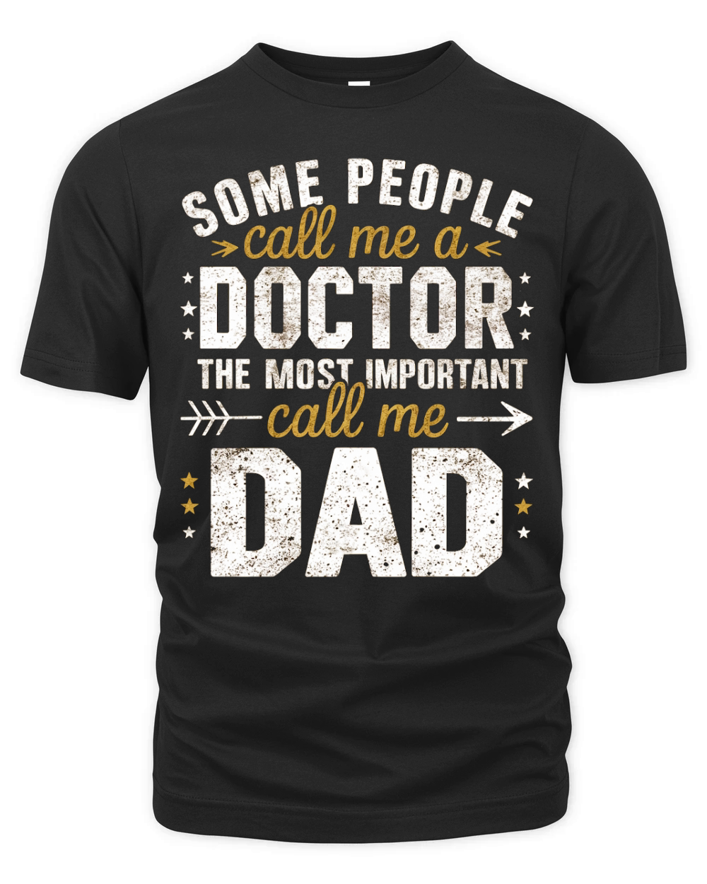 Some people call me a doctor the most important call me dad Organic Unisex T-shirt