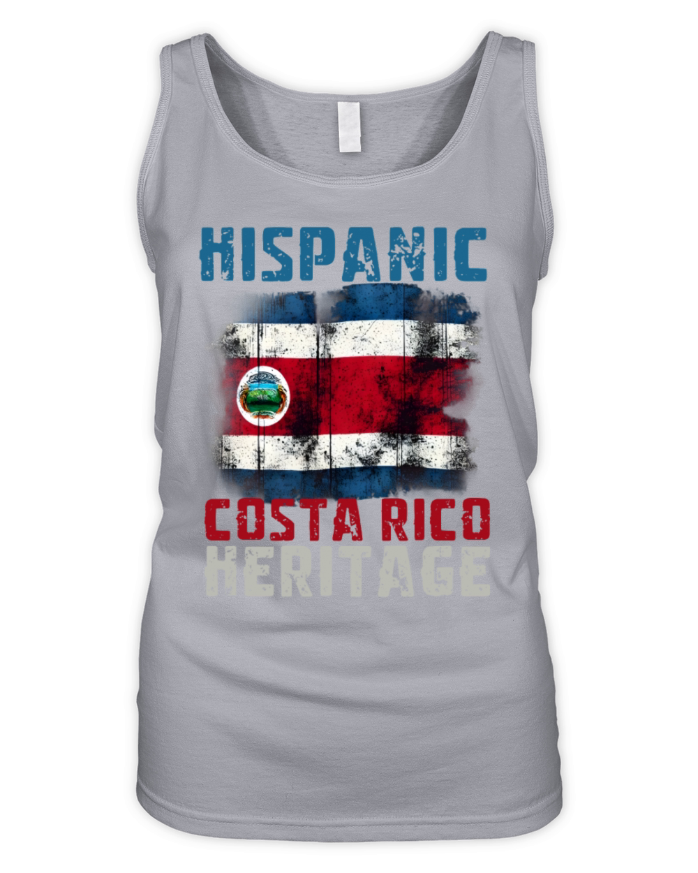 Costa Rican Heritage Hispanic Heritage Month Organic Women's Tank Top