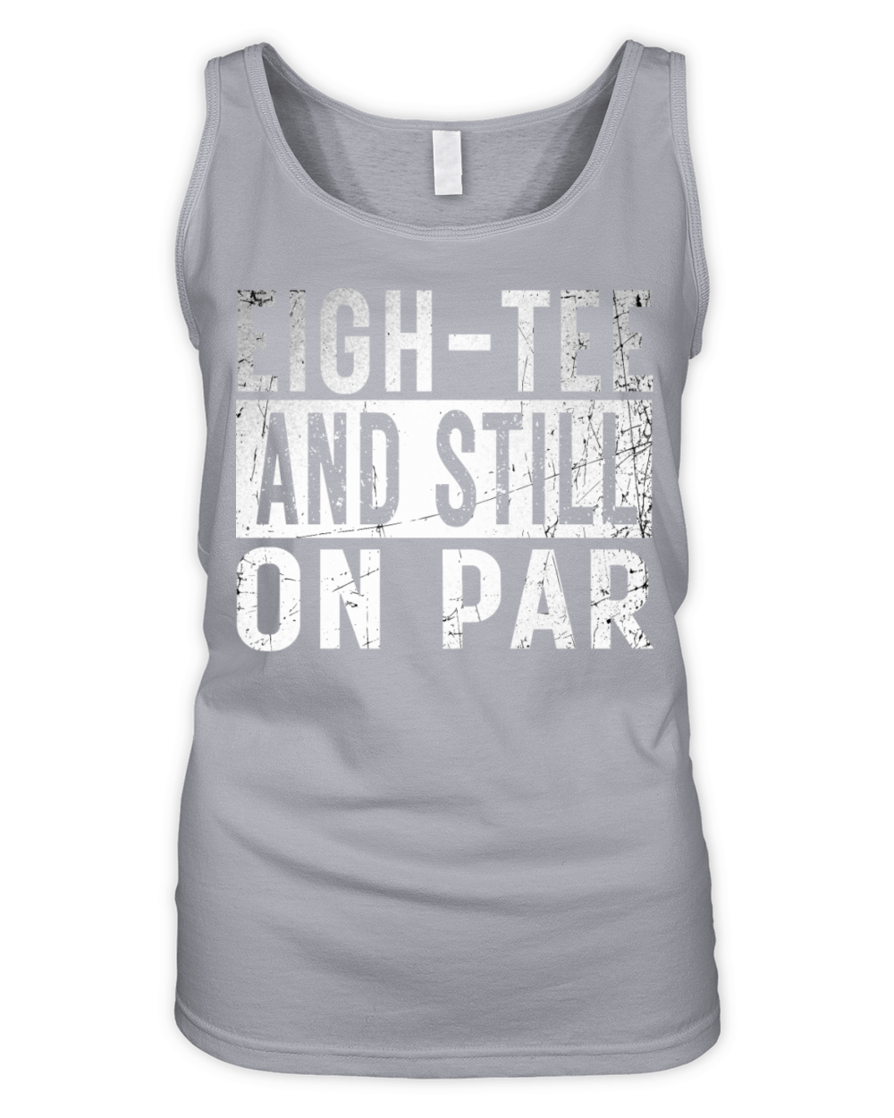 Funny 80th Birthday Golf Lover eigh-tee and still Organic Women's Tank Top