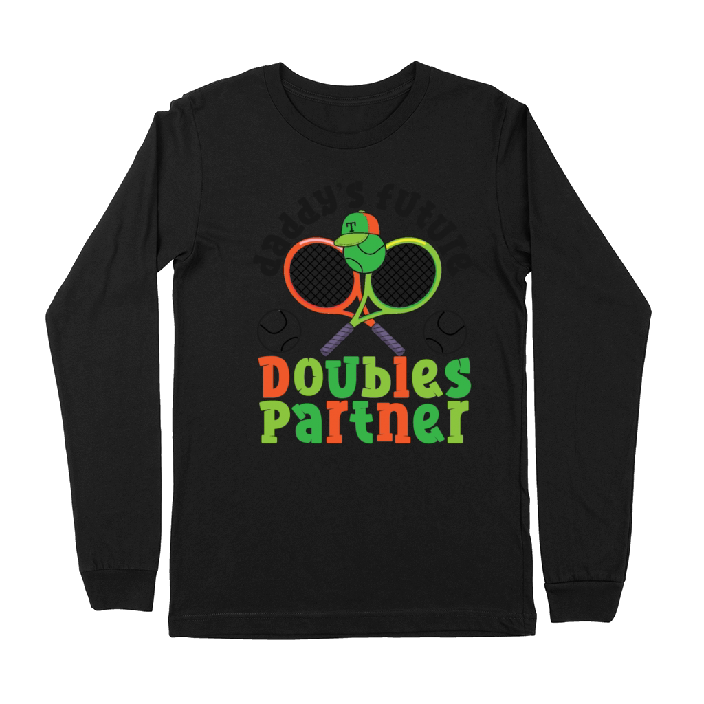 Funny Tennis Player Racket Daddys Premium Long Sleeve