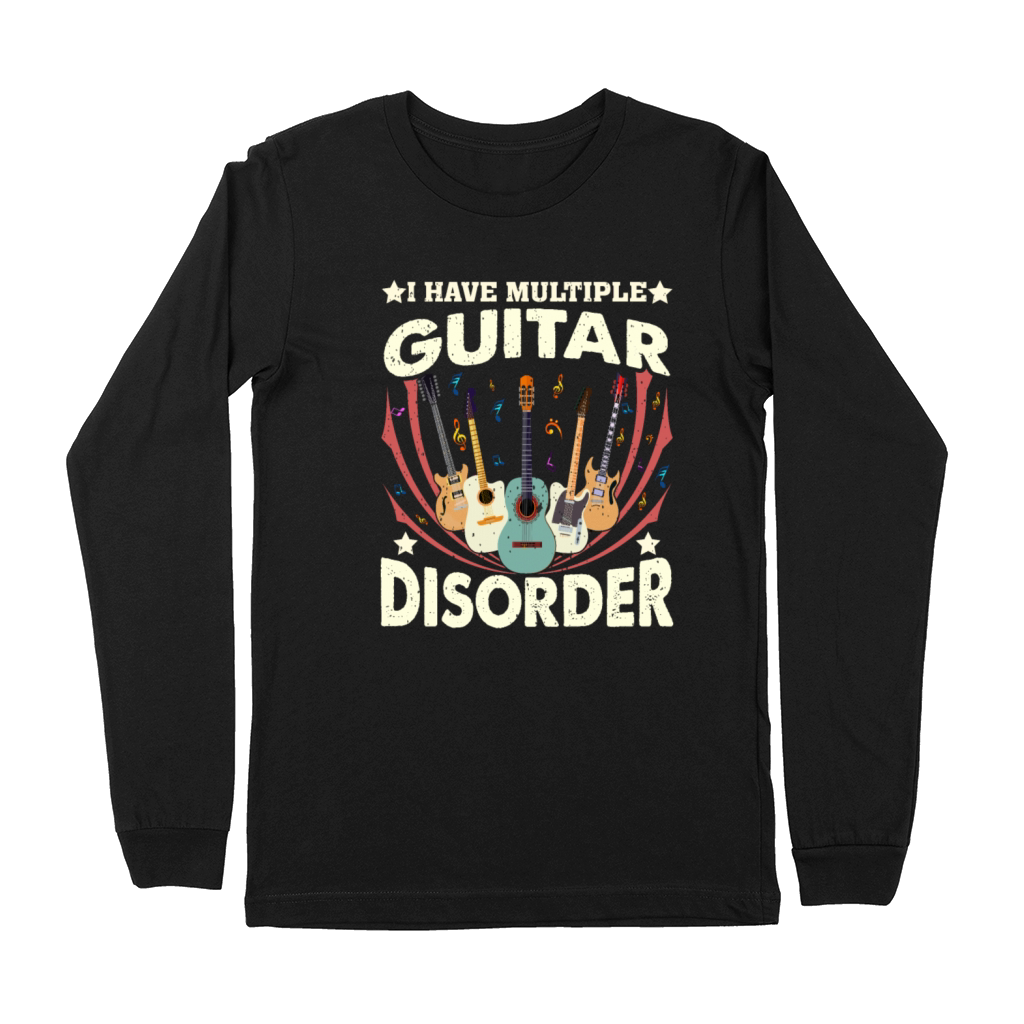 Guitars guitarists gift T-Shirt for man women Premium Long Sleeve
