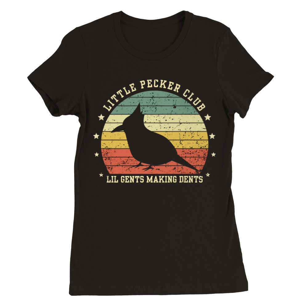 Little Pecker Club Lil Gents Making Dents Sunset W Premium Womens Crewneck T-shirt