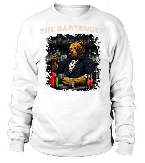 The Bartender Cocktail Bartending Tequila Mixologi Sweatshirt Unisex