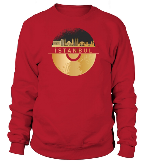 Vinyl-Record-Player Disco-Music Sweatshirt Unisex