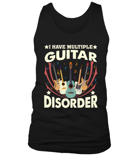 Guitars guitarists gift T-Shirt for man women Tank Top Unisex