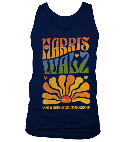 Harris Walz 2024 For A Brighter Tomorrow Tank Top Unisex