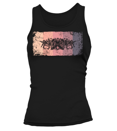 Ice Hockey Player Vintage Ice Hockey Tank top Woman