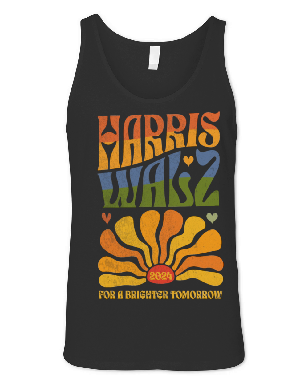 Harris Walz 2024 For A Brighter Tomorrow Unisex Jersey Tank